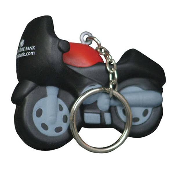 Custom logo Motorcycle Stress Reliever Key Chain