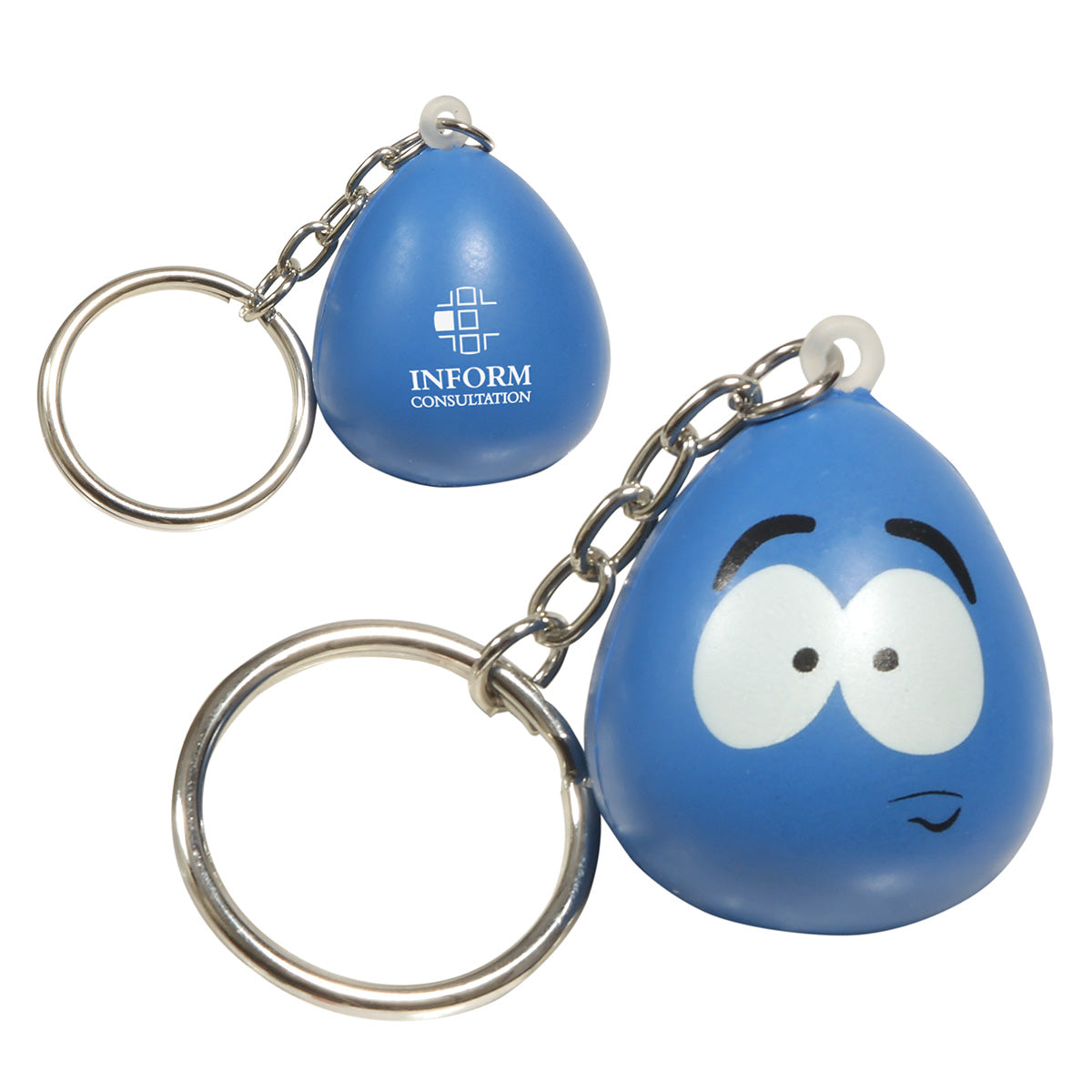 Custom logo Mood Maniac Stress Reliever Key Chain-Stressed