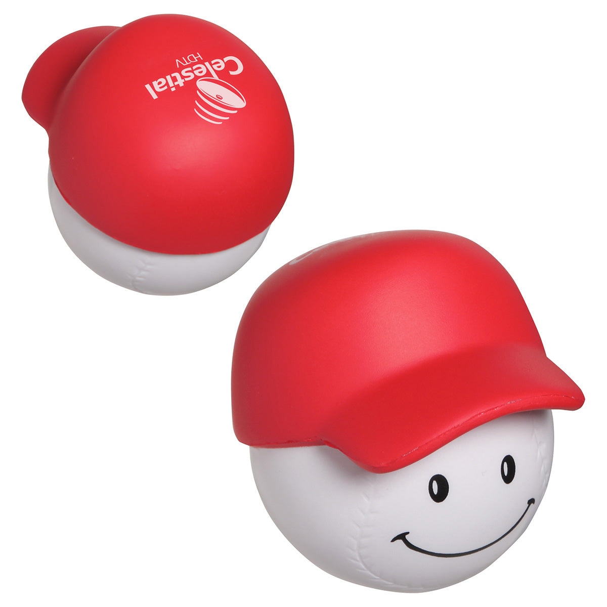 Custom logo Baseball Mad Cap Stress Reliever