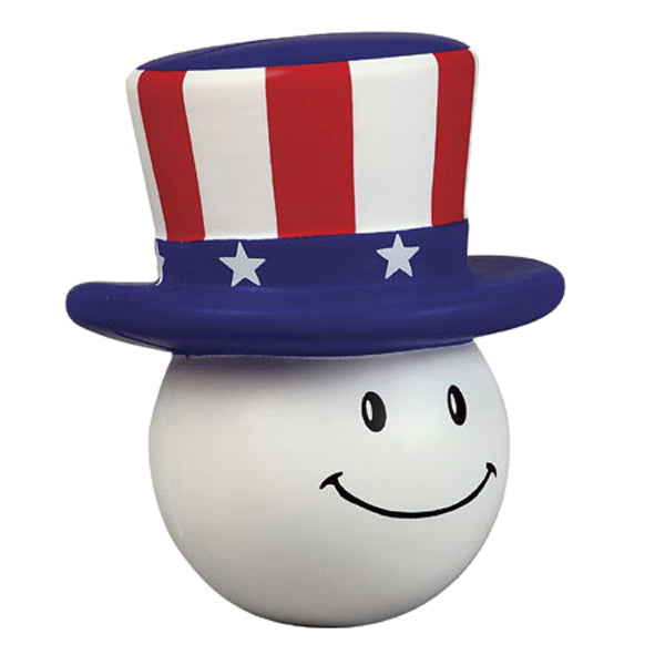 Custom logo Patriotic Mad Cap Stress Reliever