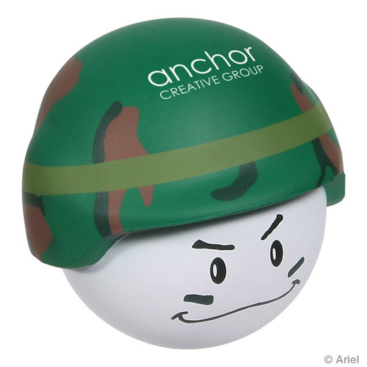 Custom logo Soldier Mad Cap Stress Reliever