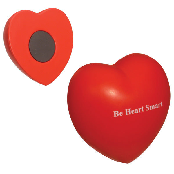 Custom logo Valentine Heart Stress Reliever Magnet