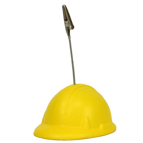 Custom logo Hard Hat Stress Reliever Memo Holder