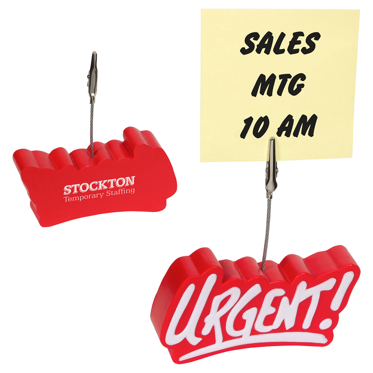Custom logo Urgent Stress Reliever Memo Holder