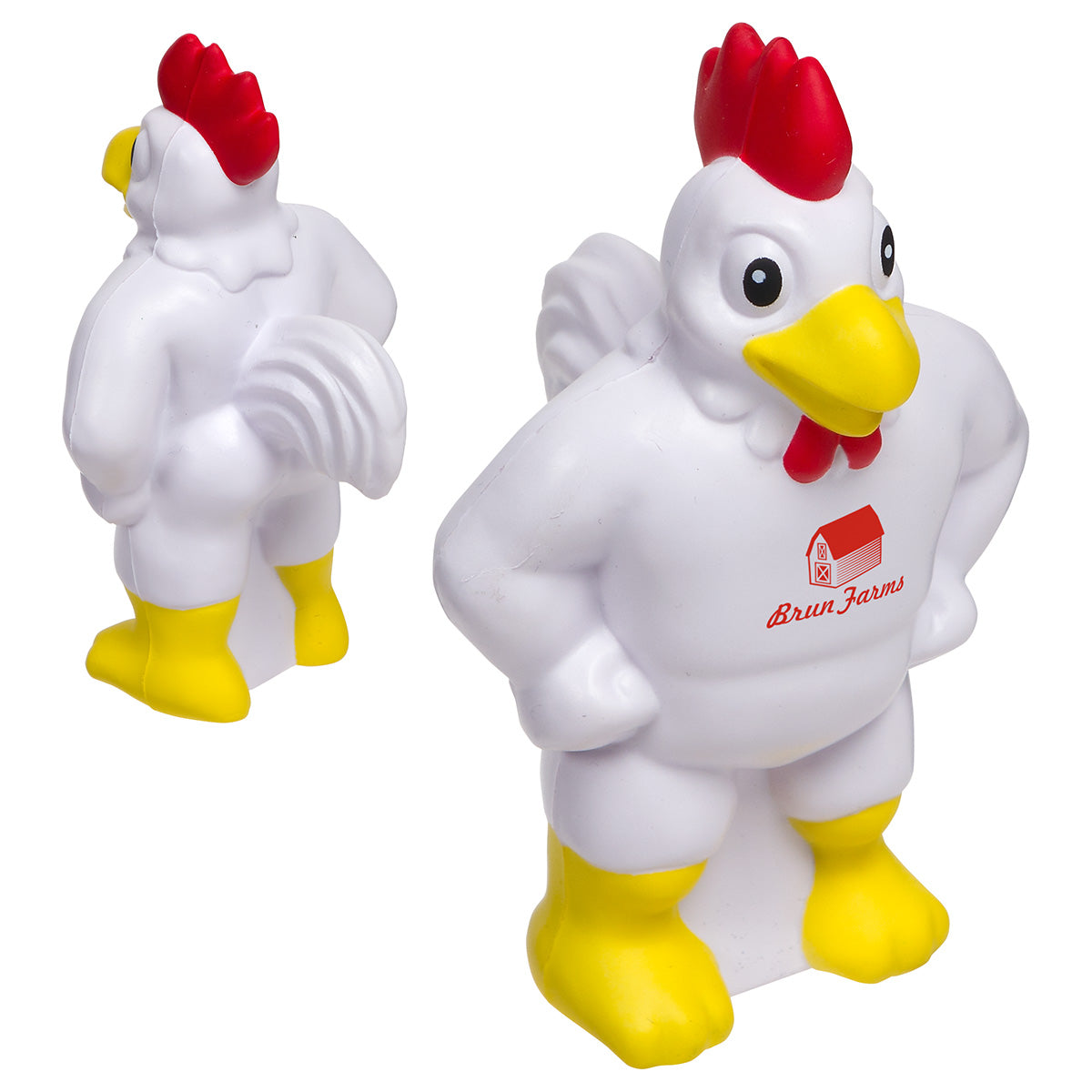 Custom logo Chicken Mascot Stress Reliever