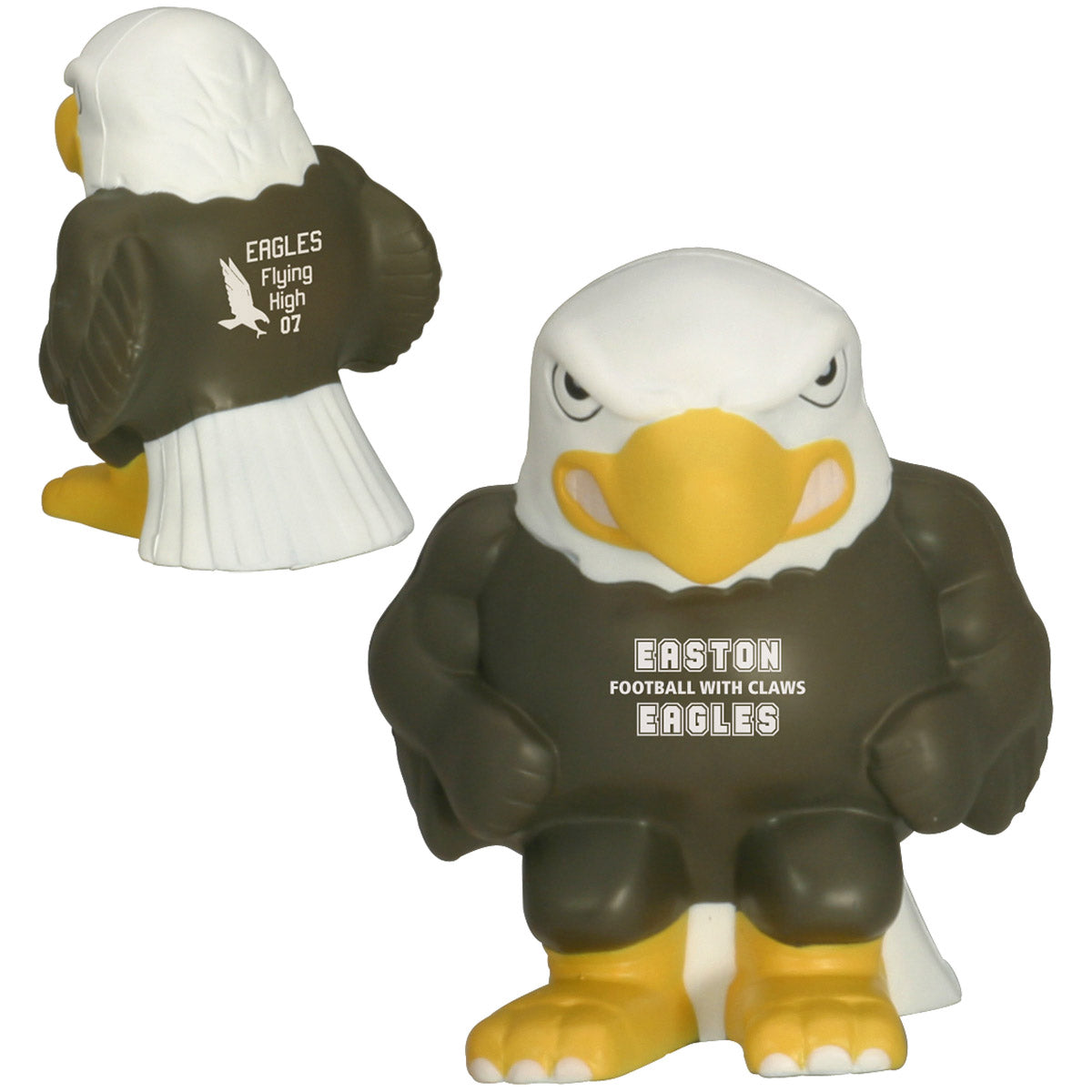 Custom logo Eagle Mascot Stress Reliever