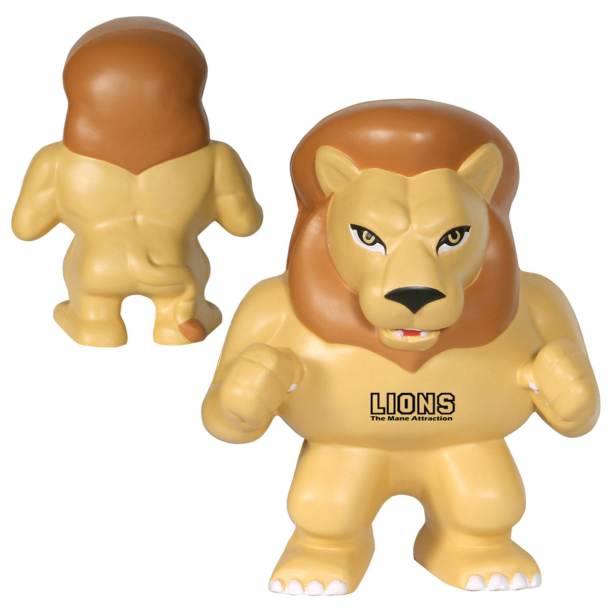 Custom logo Lion Mascot Stress Reliever