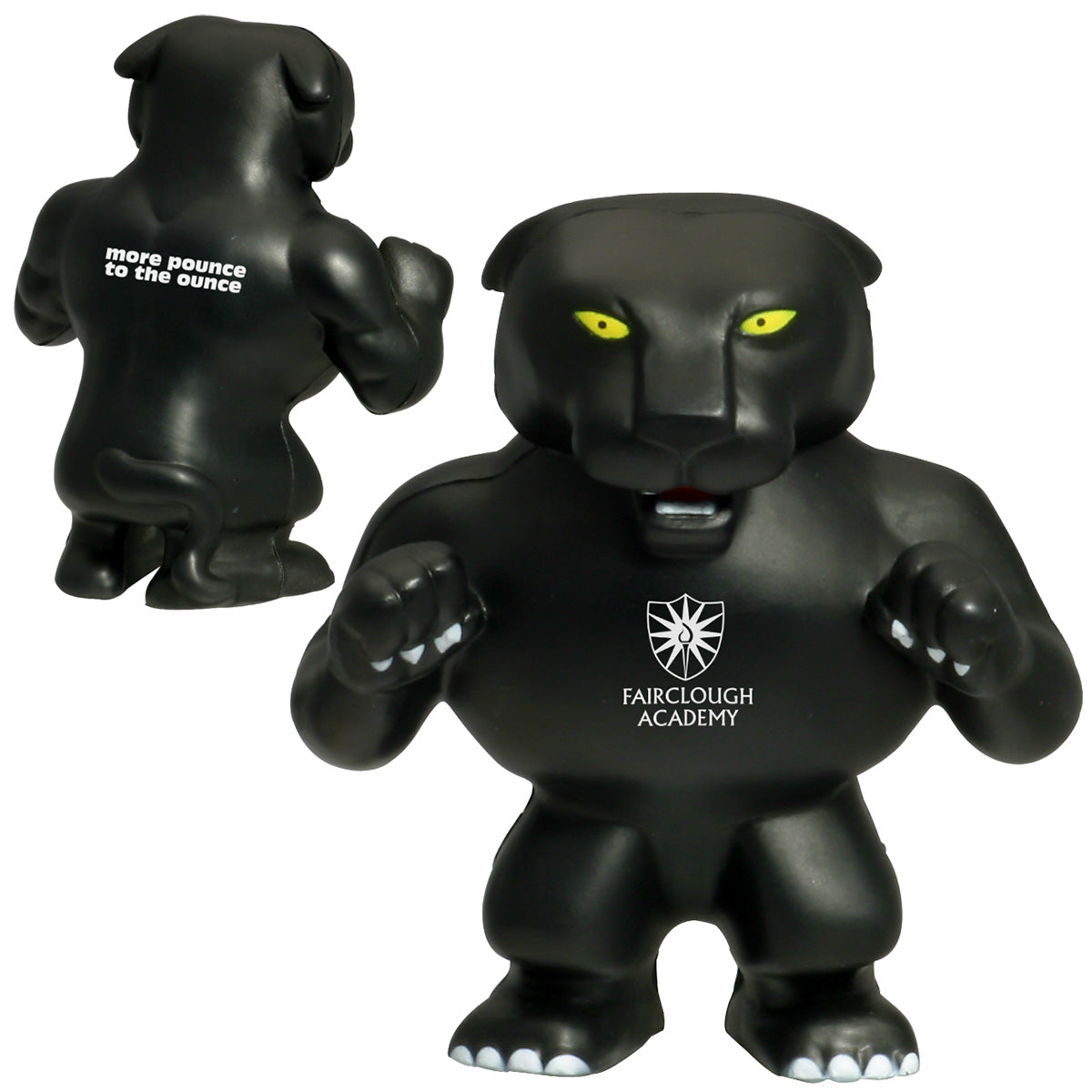 Custom logo Panther Mascot Stress Reliever