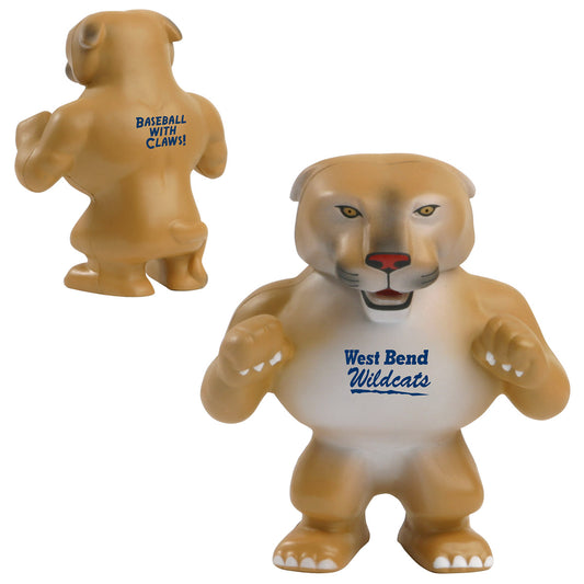 Custom logo Wildcat-Cougar Mascot Stress Reliever