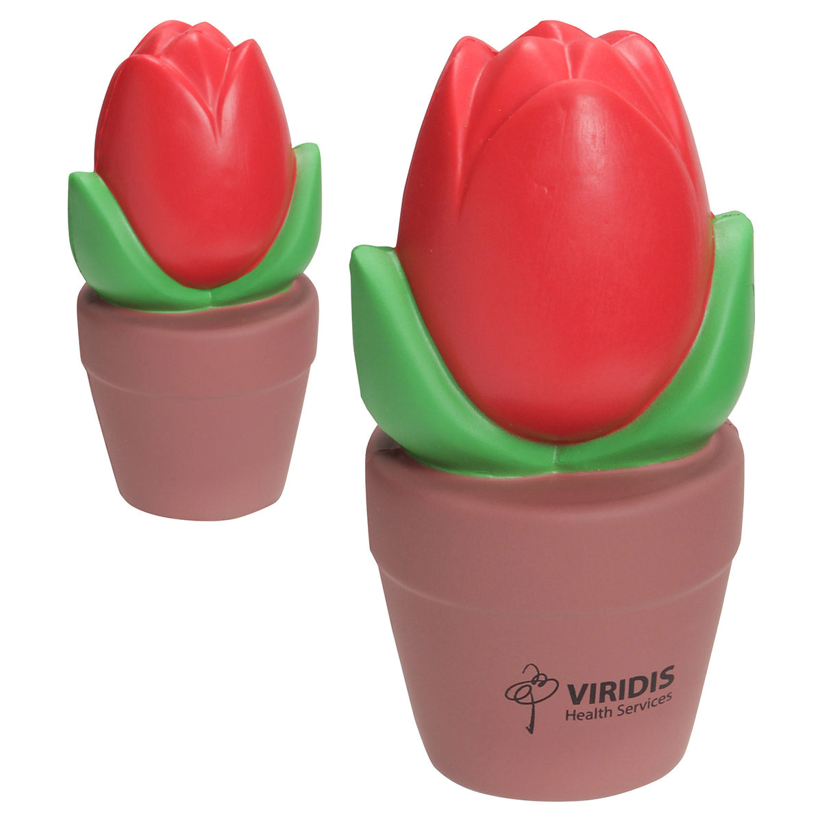 Custom logo Tulip In Pot Stress Reliever