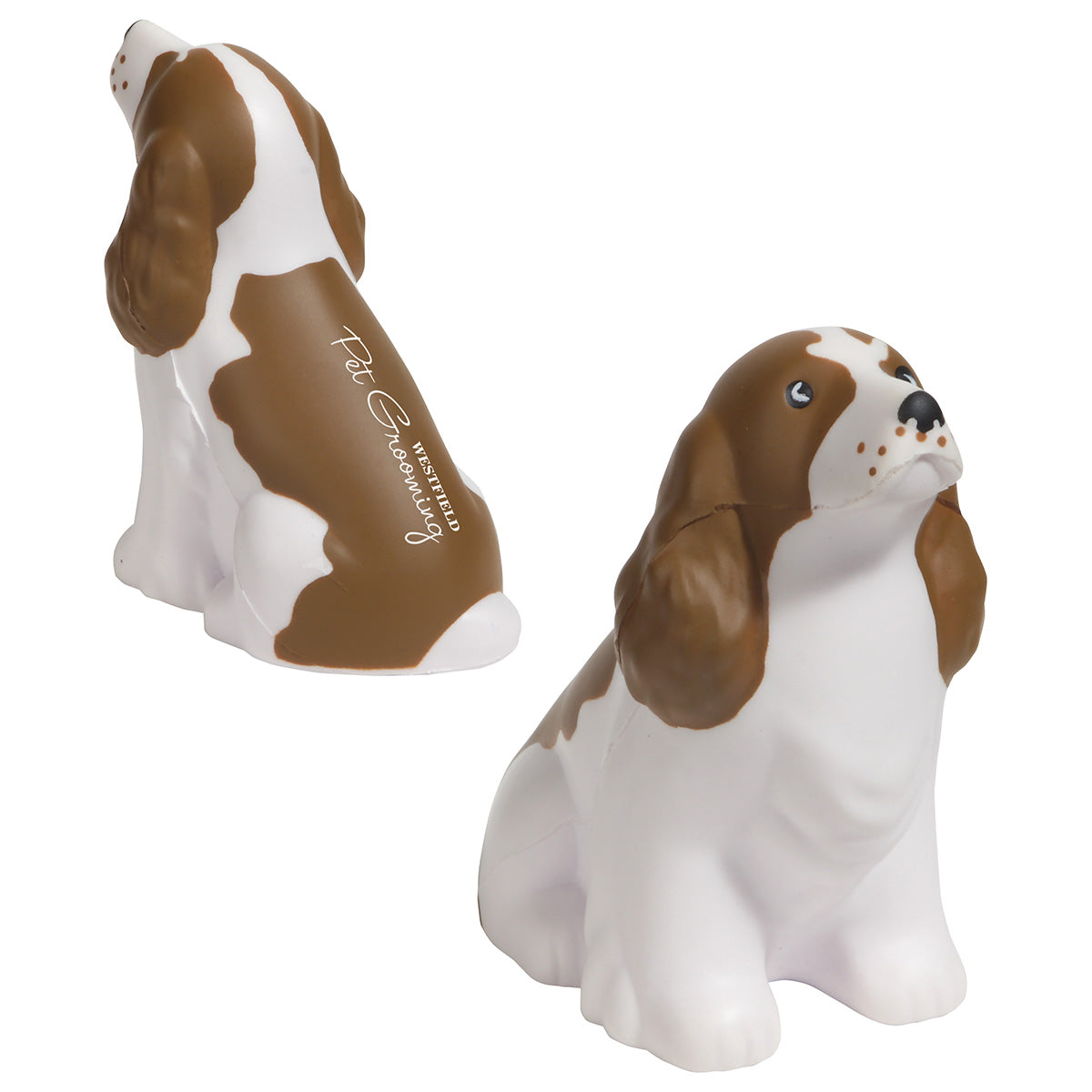 Custom logo Spaniel Stress Reliever