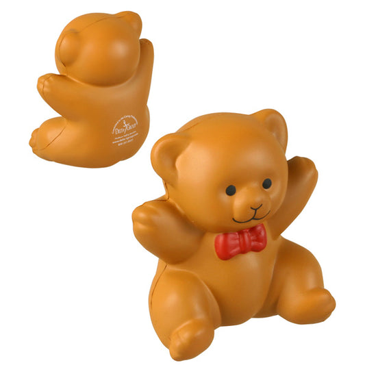 Custom logo Teddy Bear Stress Reliever