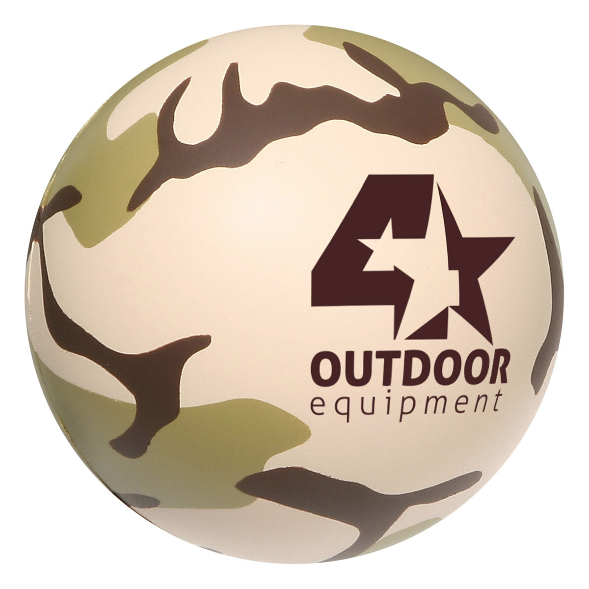Custom logo Camouflage Stress Ball