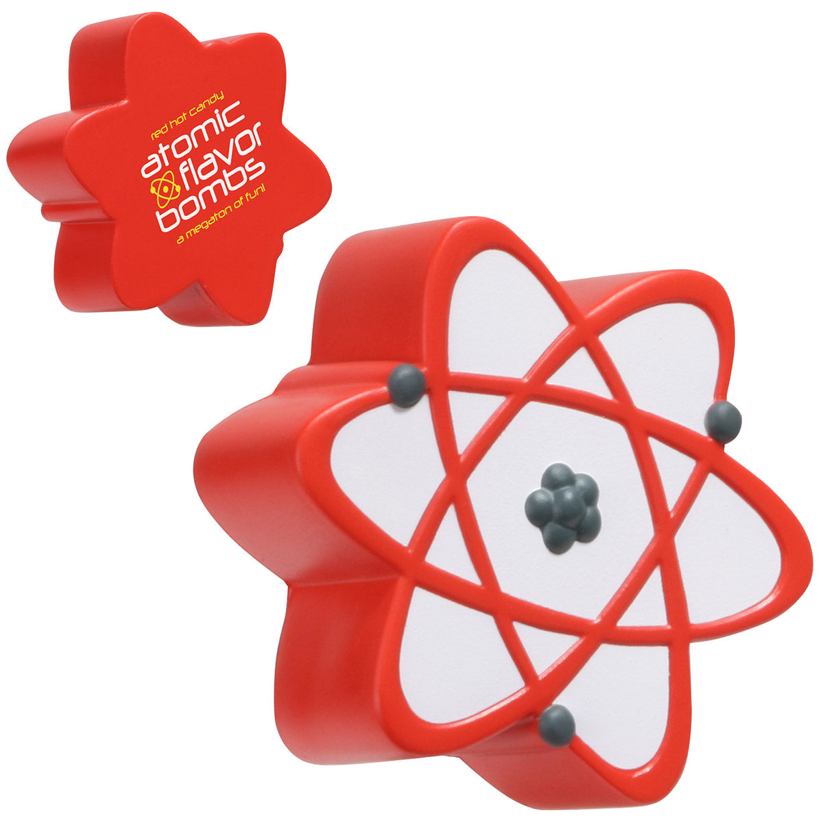 Custom logo Atomic Symbol Stress Reliever