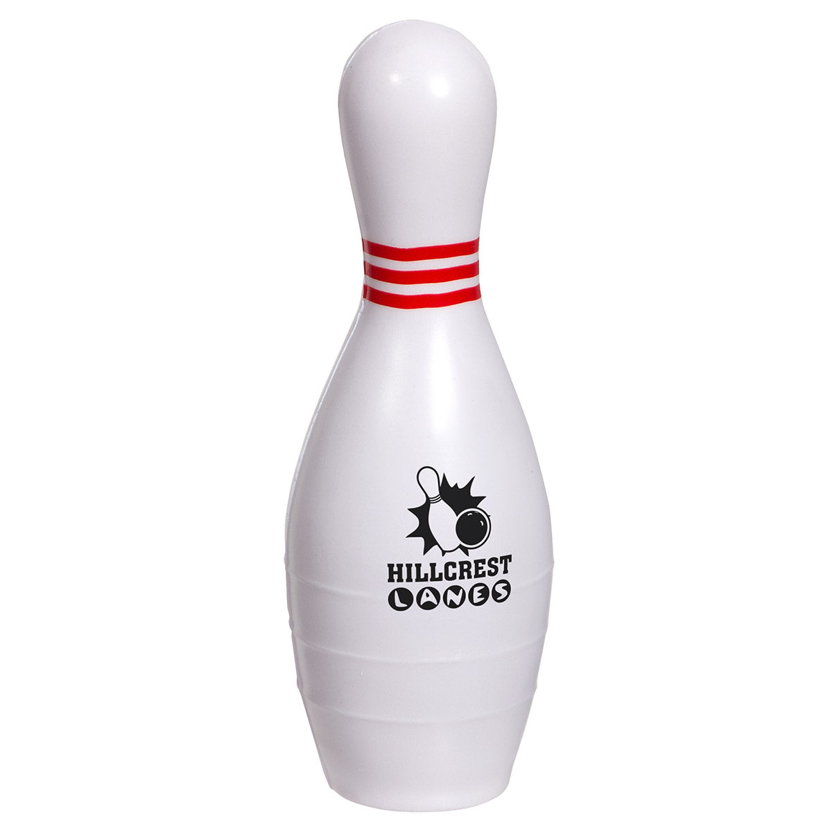Custom logo Bowling Pin Stress Reliever