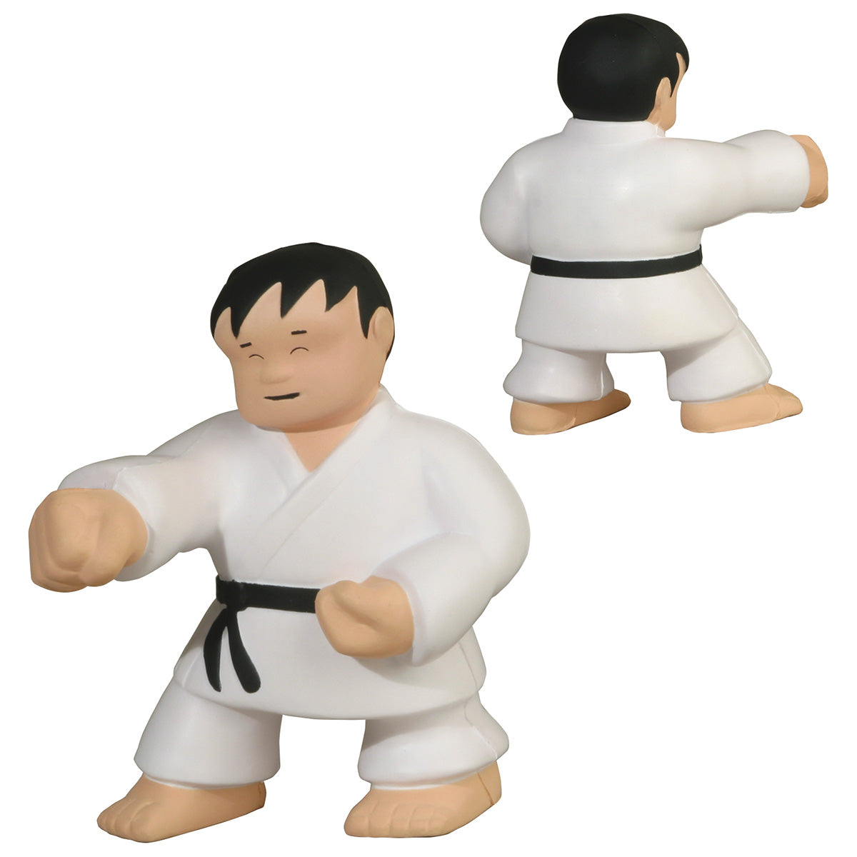 Custom logo Karate Man Stress Reliever