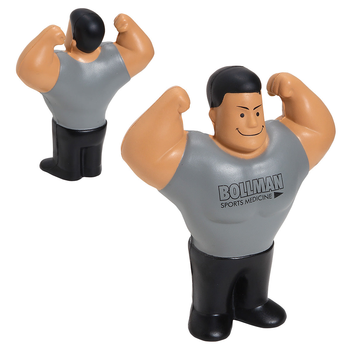 Custom logo Muscle Man Stress Reliever