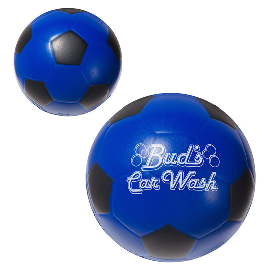 Custom logo Soccer Ball Stress Reliever