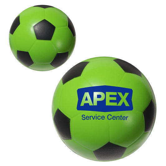 Custom logo Soccer Ball Stress Reliever