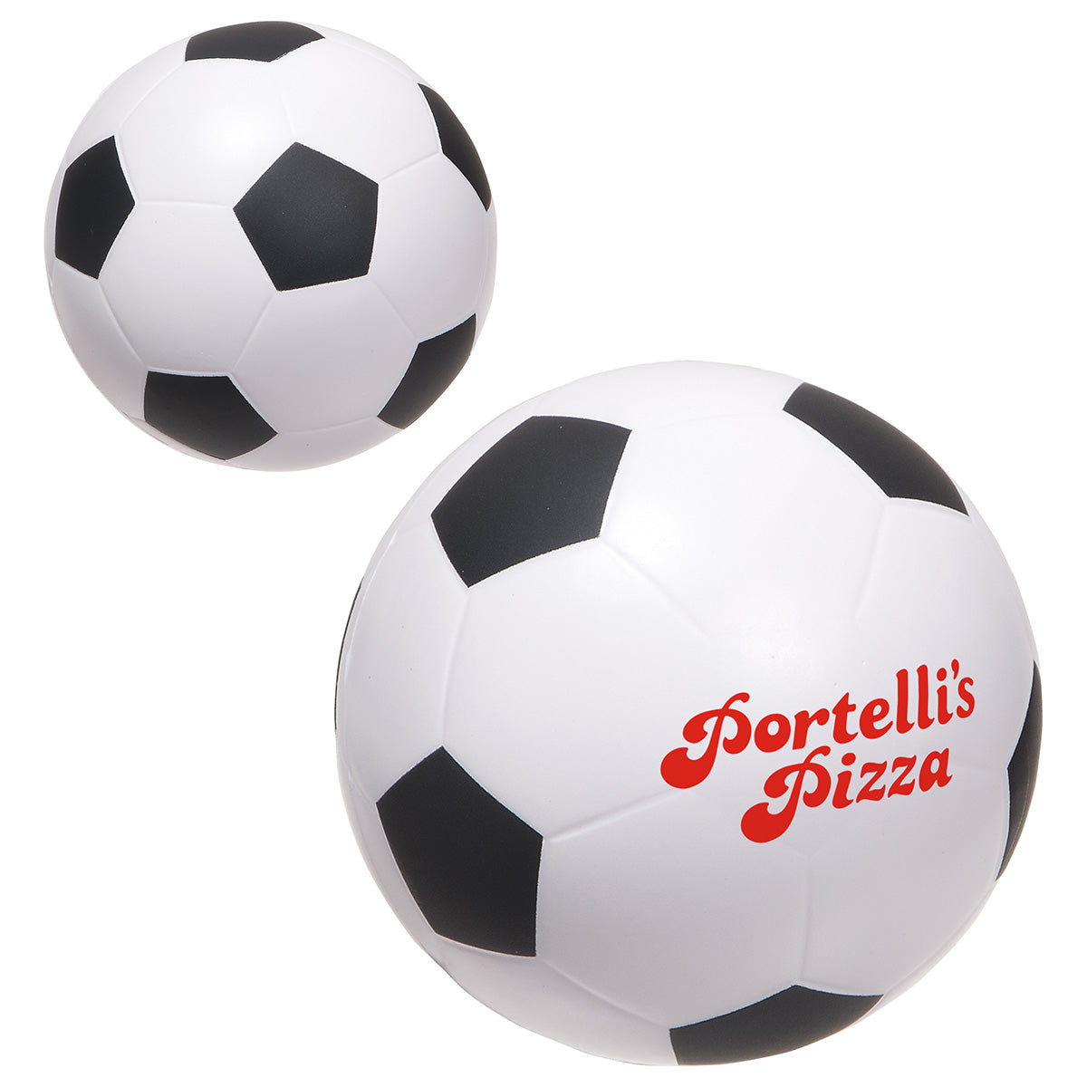 Custom logo Large Soccer Ball Stress Reliever