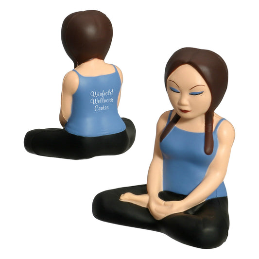 Custom logo Yoga Girl Stress Reliever