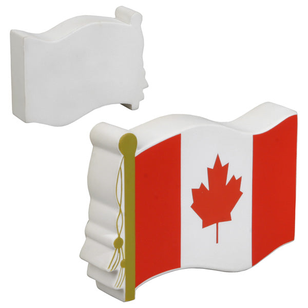 Custom logo Canadian Flag Stress Reliever