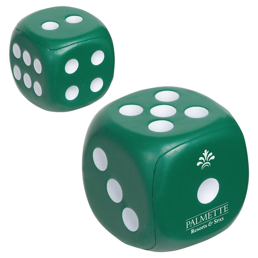 Custom logo Dice Stress Reliever