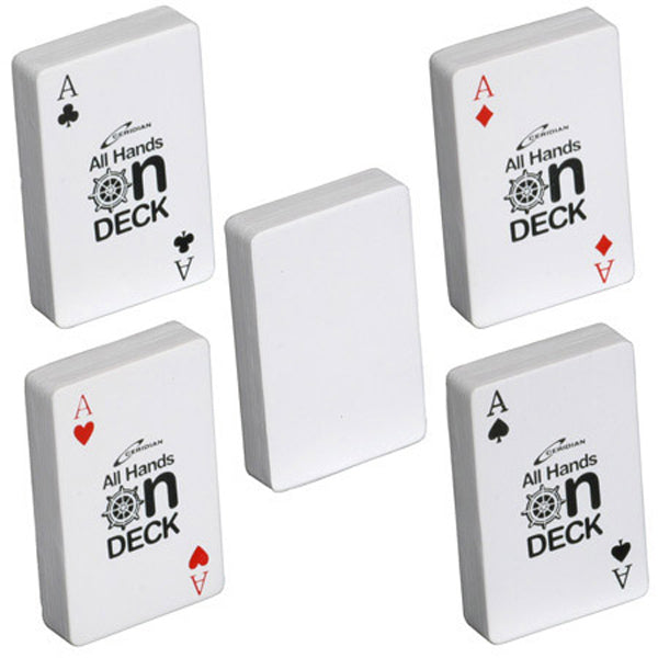 Custom logo Deck Of Cards Stress Reliever