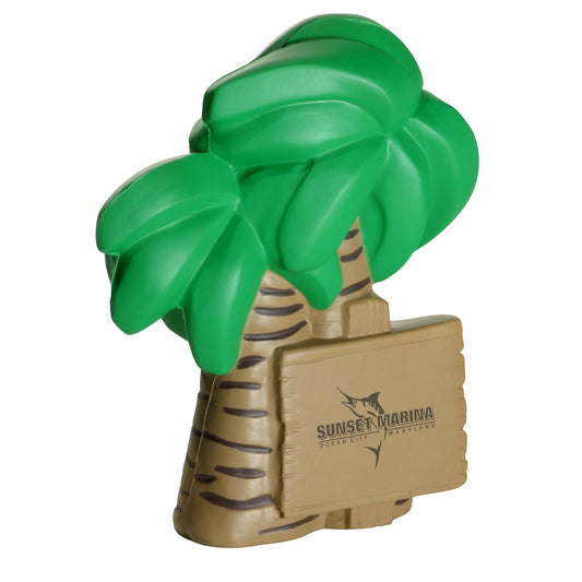 Custom logo Palm Tree Stress Reliever