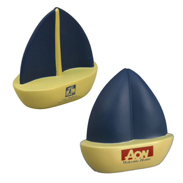 Custom logo Sailboat Stress Reliever