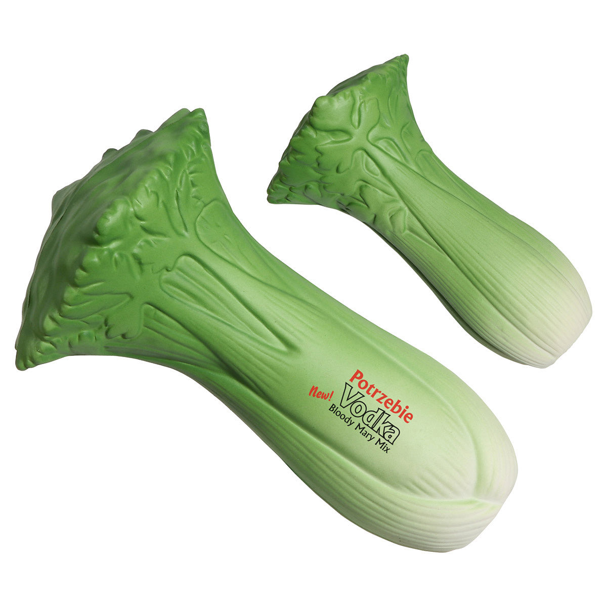 Custom logo Celery Stress Reliever