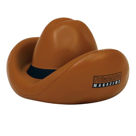 Custom logo Cowboy Hat Stress Reliever