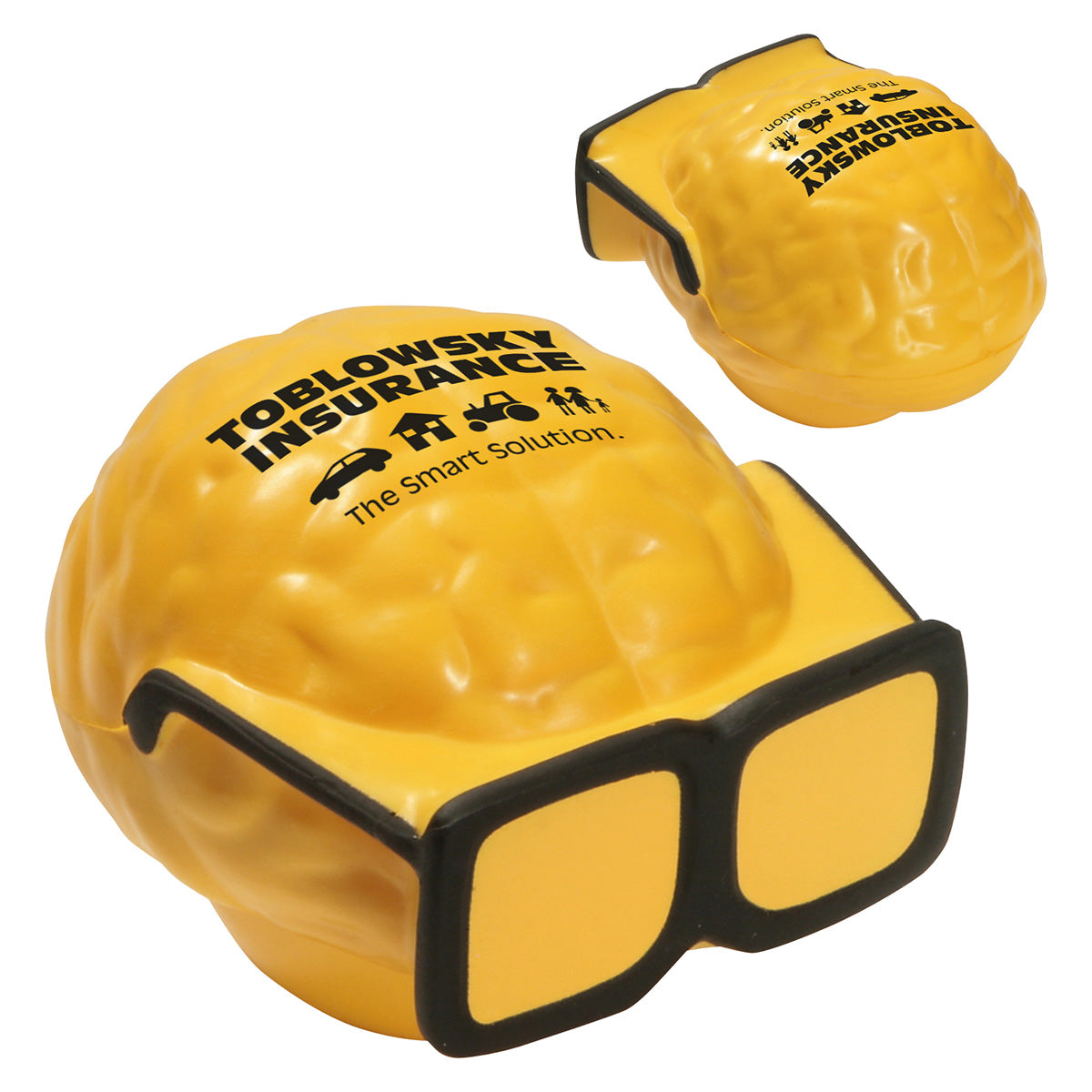 Custom logo Brain Wobbler Stress Reliever