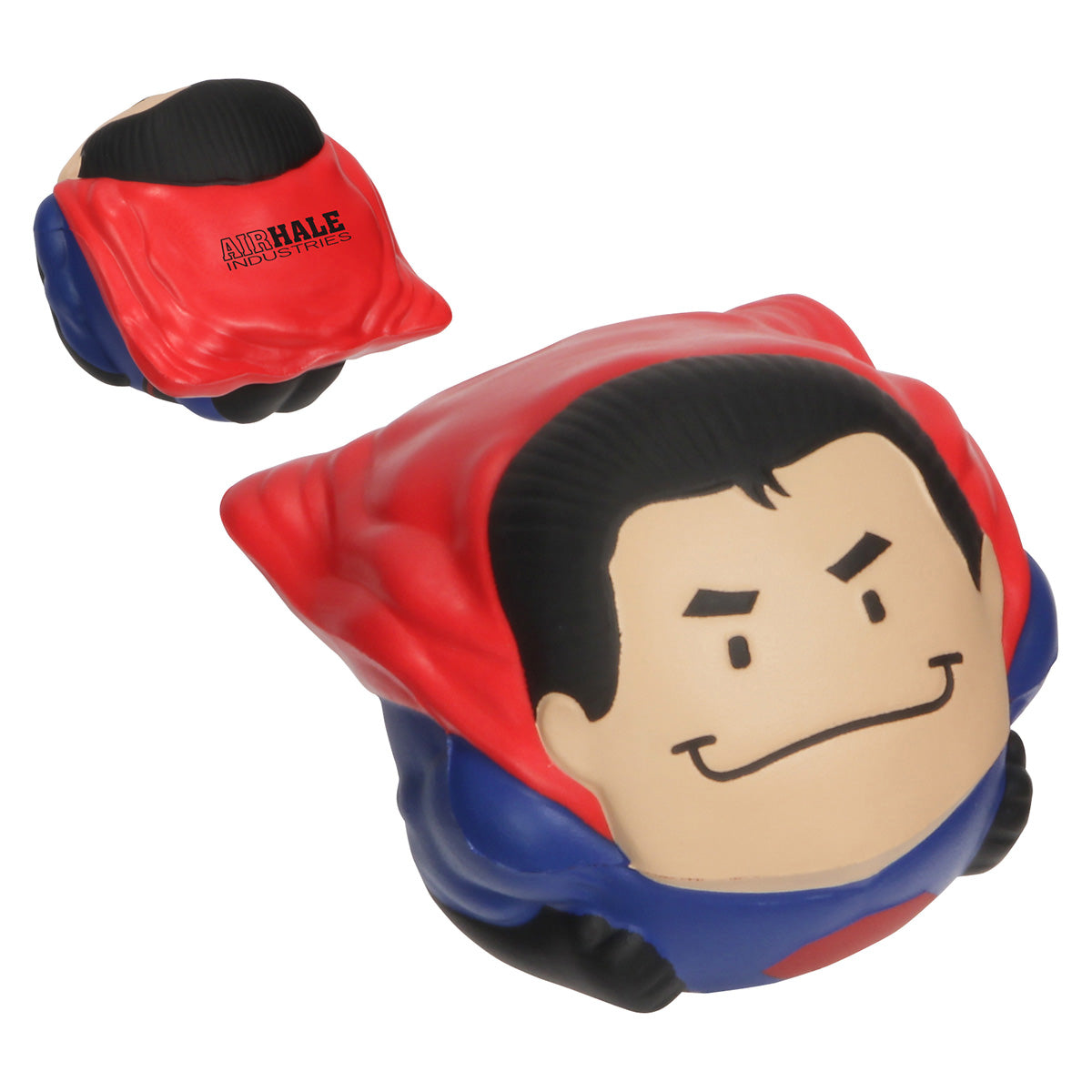 Custom logo Super Hero Stress Reliever Wobbler