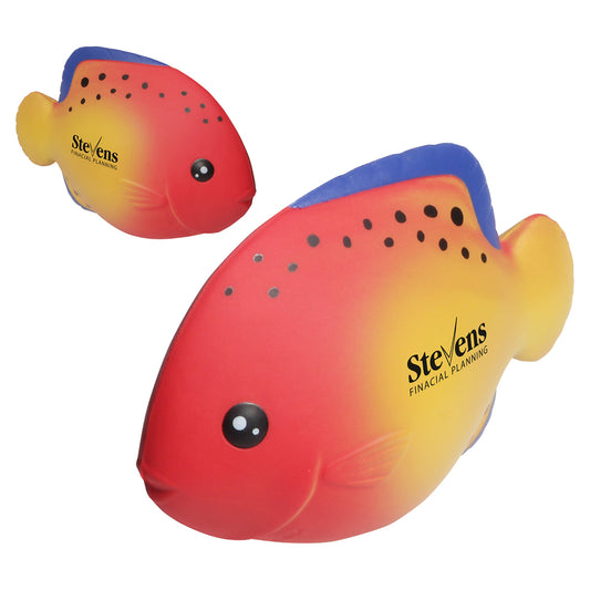 Custom logo Tropical Fish Stress Reliever Wobbler