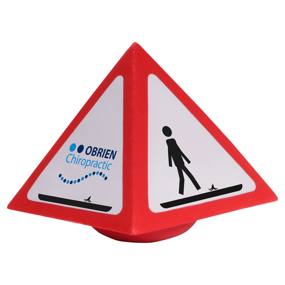 Custom logo Warning Stress Reliever Wobbler