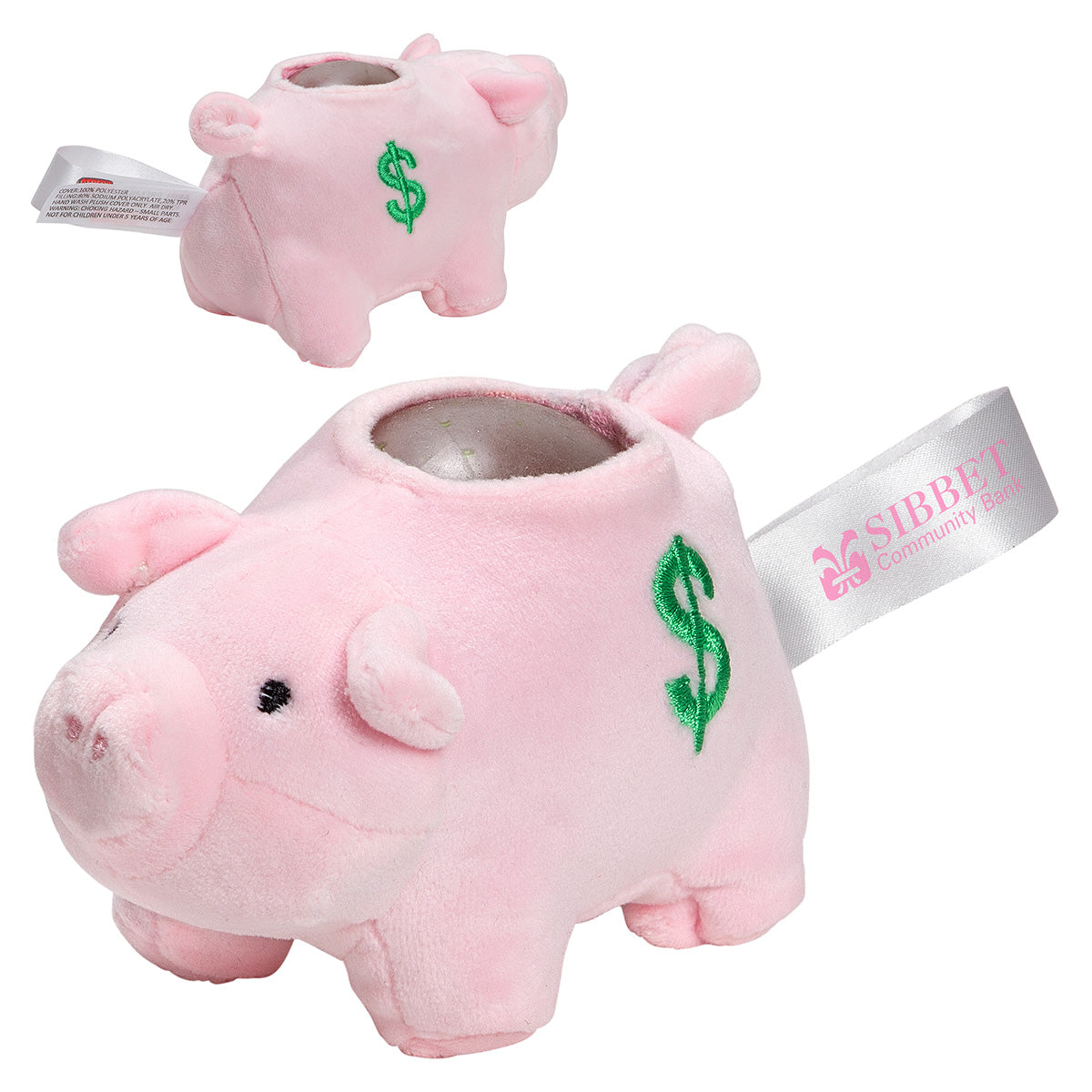 Custom logo Stress Busters™ Piggy Bank