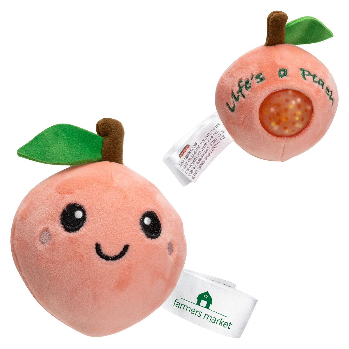 Custom logo Stress Busters™ Peach