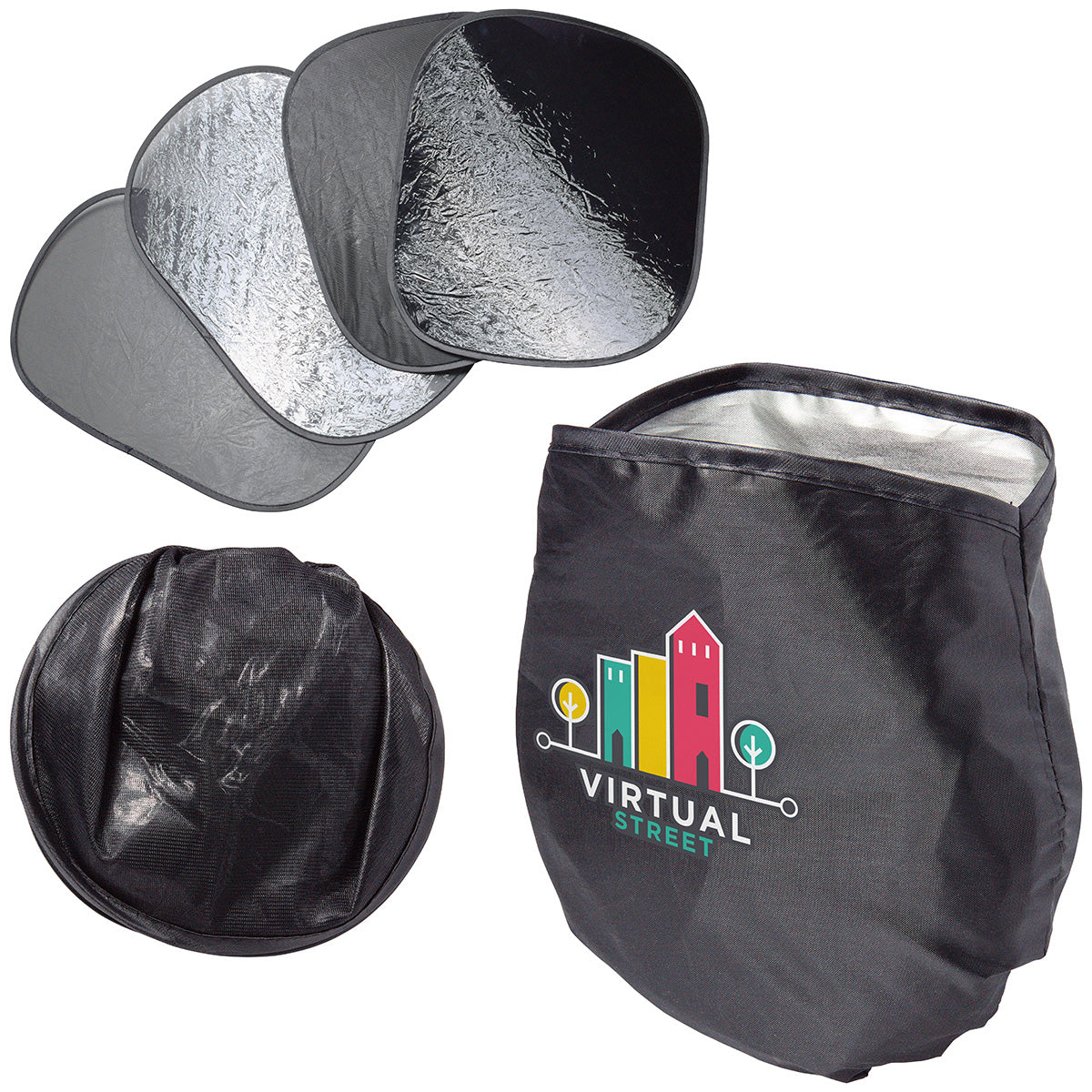 Custom logo Umbra 4-Piece Car Sun Shade