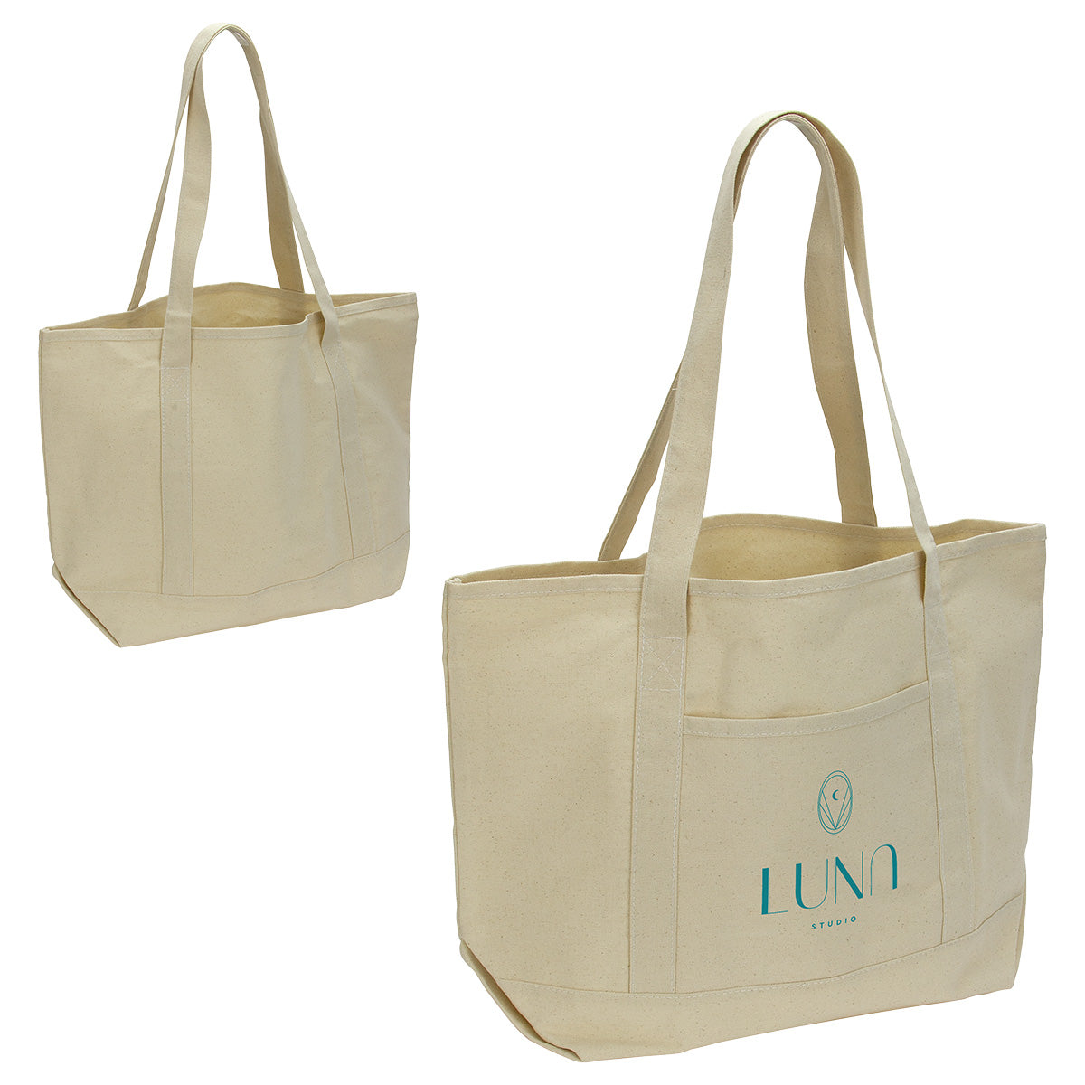 Custom logo Orion 10 oz 50/50 Recycled Cotton Tote