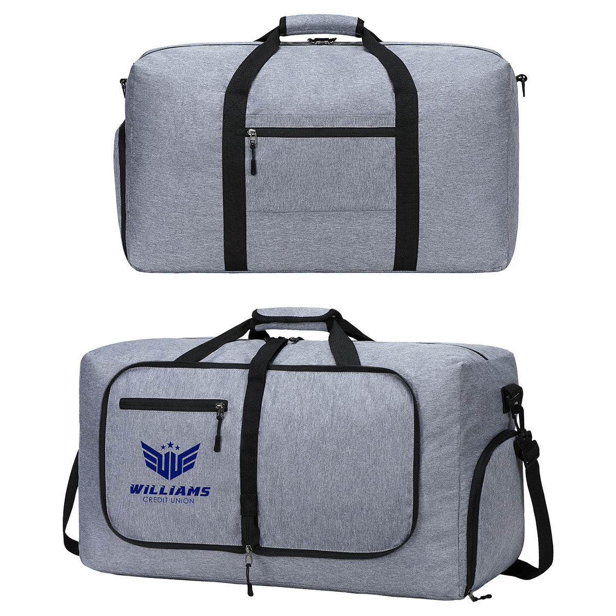 Custom logo Overnighter Foldable Travel Duffel