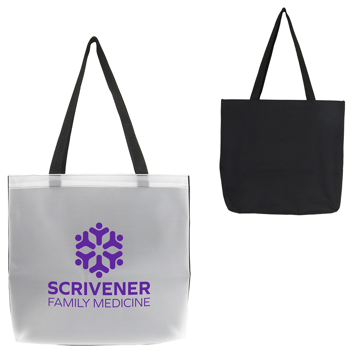 Custom logo Pearl Soft-Touch Tote Bag