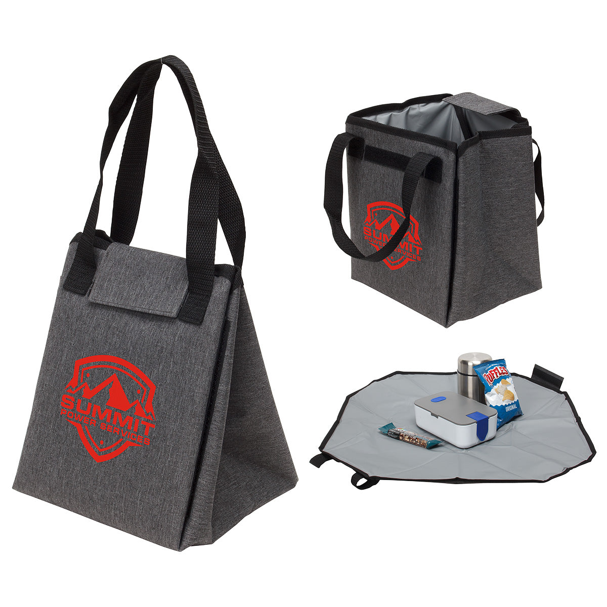 Custom logo Pioneer Cooler Bag & Convertible Table Mat