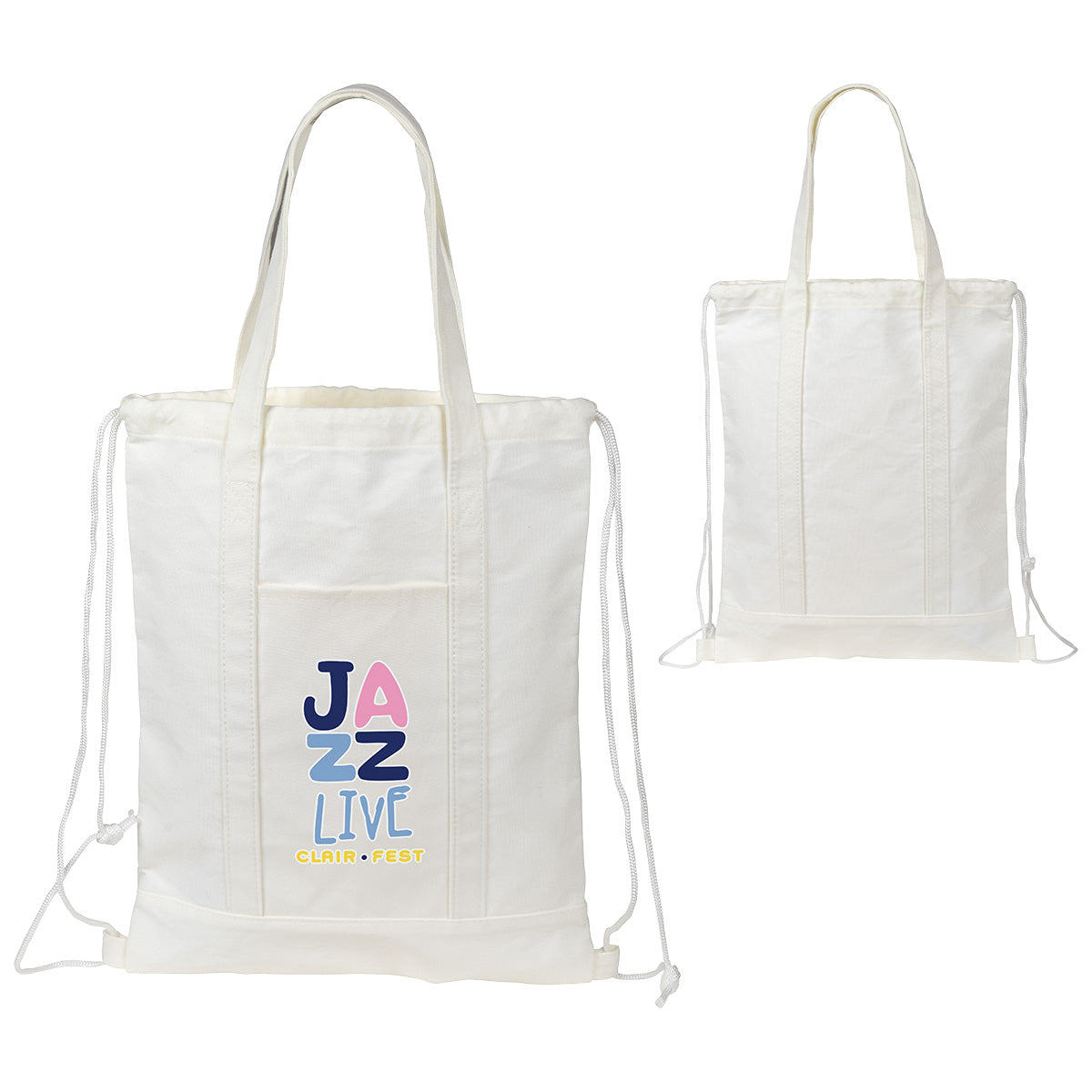 Sloop RPET Canvas Drawstring Bag