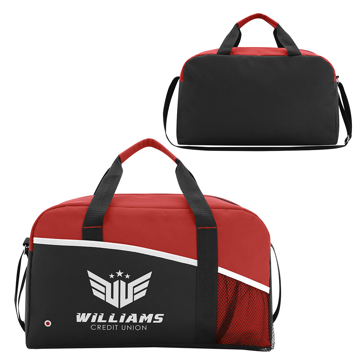 Custom logo Sideline Polyester Duffel Bag