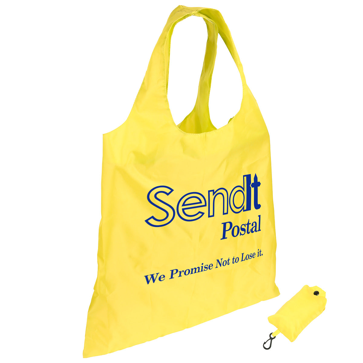 Custom logo Spring Sling Polyester Folding Tote