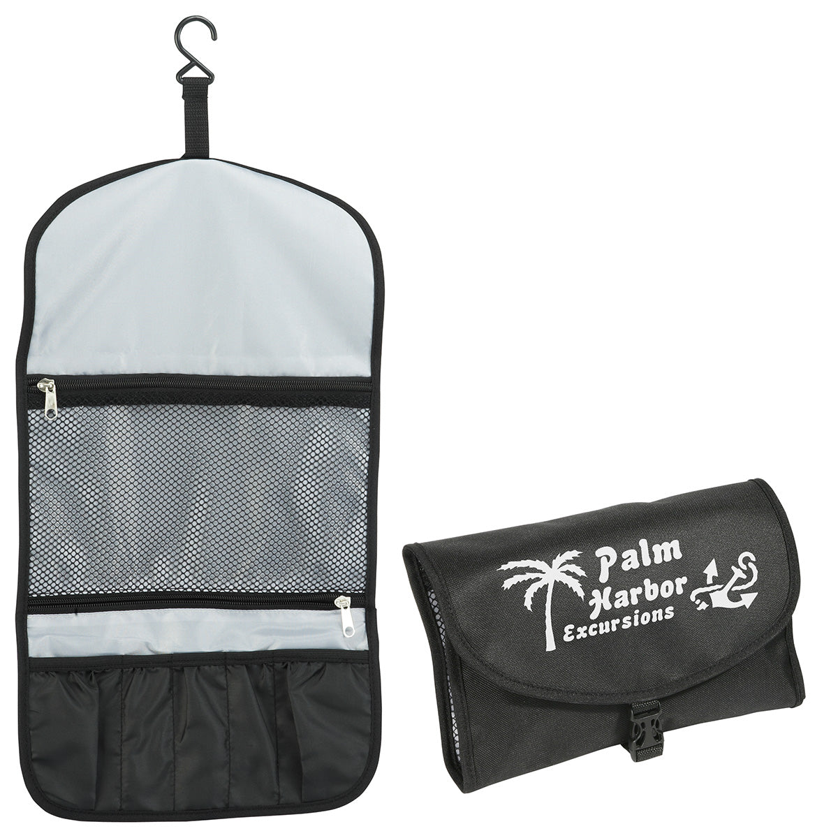 Custom logo Tradewinds Non-Woven Toiletry Bag