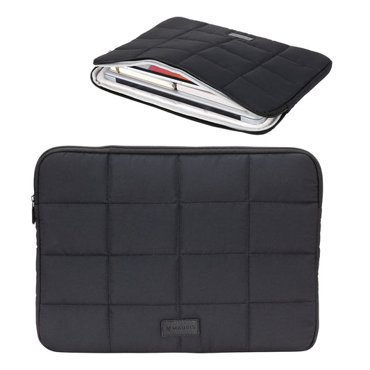 Custom logo Vallum Quilted Sleeve For 15" Laptops