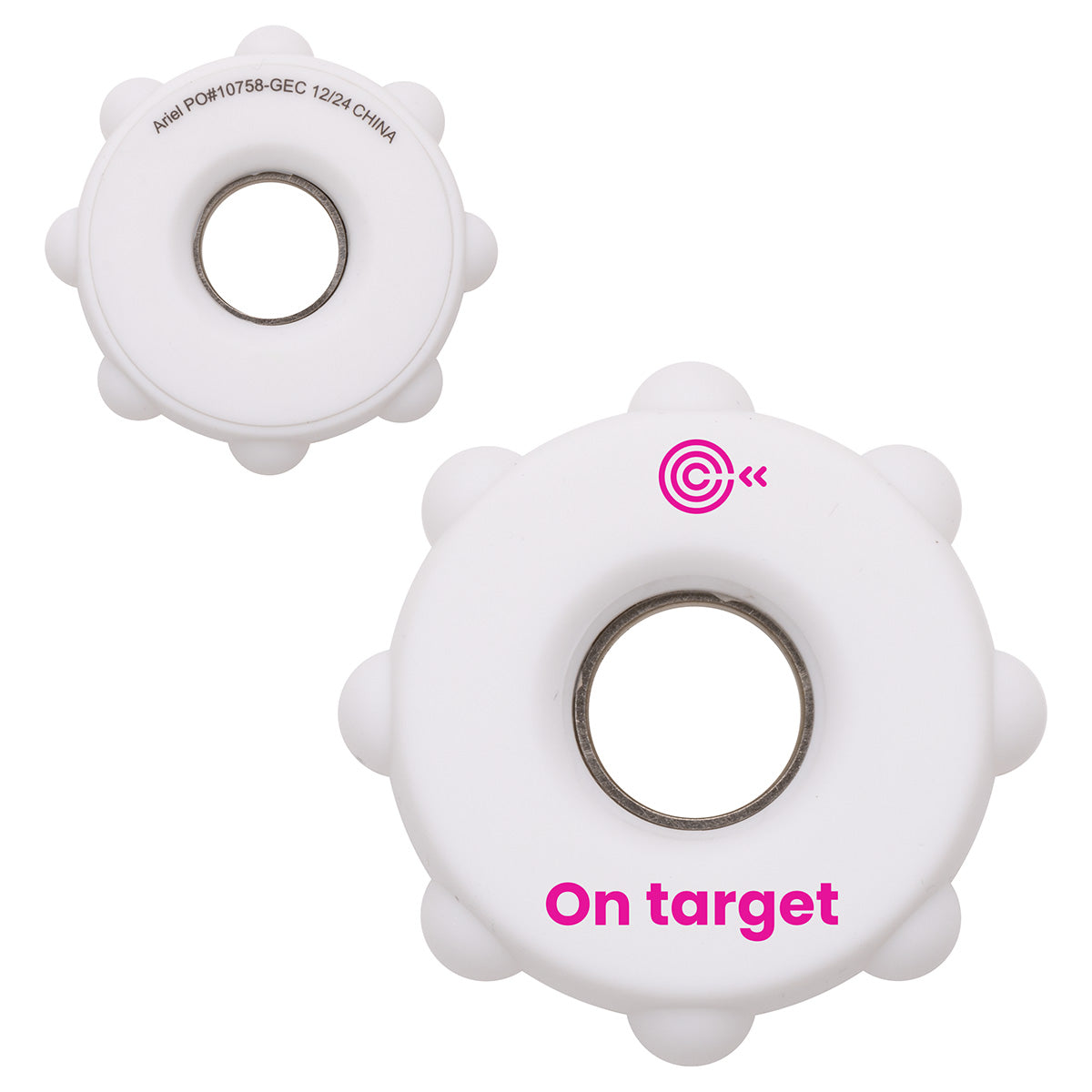 Custom logo Gear Push Pop Spinner