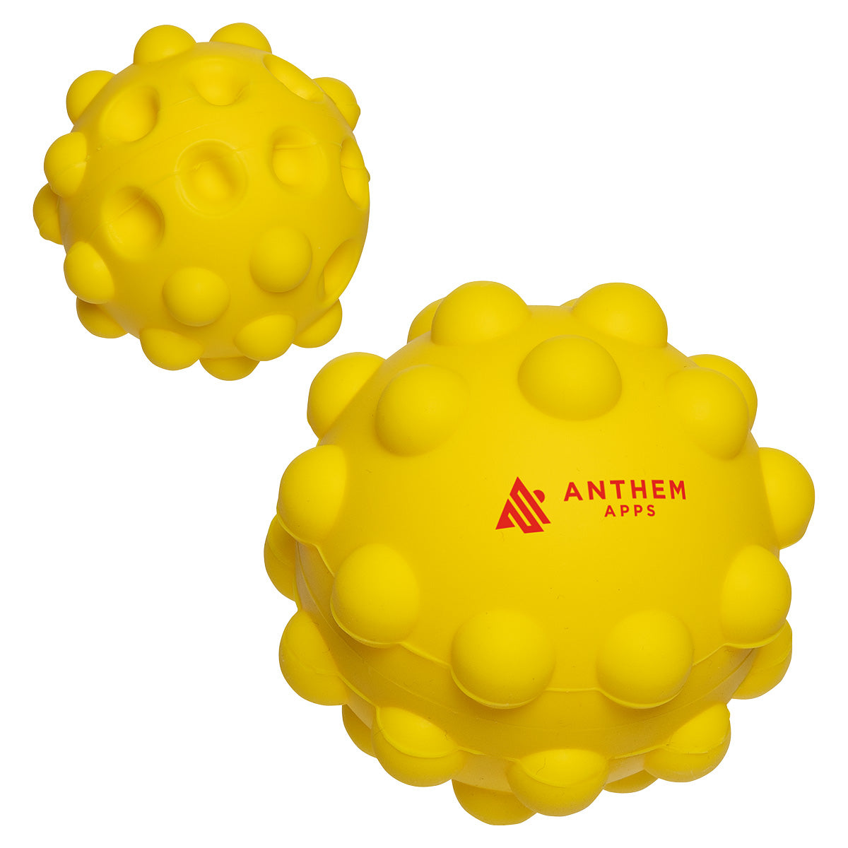 Custom logo Push Pop Bounce Ball